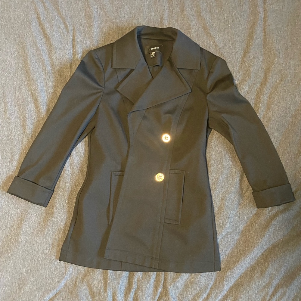 Open Front Black Blazer - NWOT